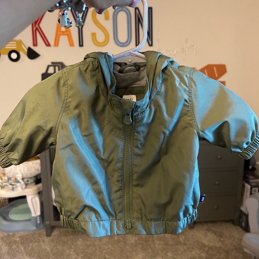 GAP Kids Olive Green Raincoat